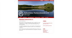 Desktop Screenshot of fischereiverein-hohenlohe.de